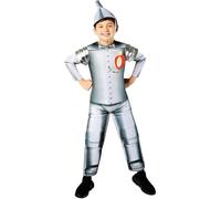 Rubies Official WB Wizards of Oz Deluxe Tin Man Child Costume, Kids Fancy Dress, Size Age 11-13 Years Halloween