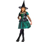 Rubies Official WB Wizards of Oz Wicked Witch of the West Costume, Kids Fancy Dress, Size Age 7-8 Years