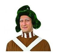 Rubies Official Willy Wonka Oompa Loompa Wig Adults Fancy Dress