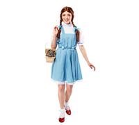 Rubies Official Wizard of Oz Dorothy, Adults Costume - Standard,Blue, World Book Day Halloween