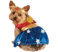 Rubies Official Wonder Woman Superhero Pet Dog Fancy Dress Costume Size Medium