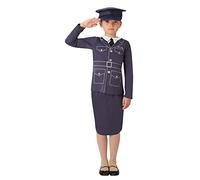 Kids WRAF Air Force Girls Fancy Dress World War One Child Uniform Costume 1940's