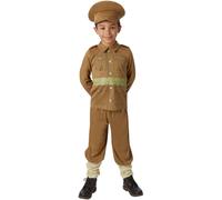 Rubie's Official WW1 Soldier - Boy Costume Boys Medium