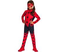 Rubies Official Zag America Miraculous Ladybug Child Costume, Kids Fancy Dress, Size Age 5-6 Years Halloween