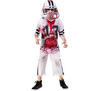 Rubies Official Zombie American Football Player, Child Costume 7-8 Years