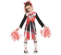 Rubies Official Zombie Cheerleader, Child's Fancy Dress, Size 7-8 Years Halloween