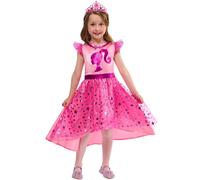 Rubies Officiële Barbie verkleedset kinderkostuum, kinderverkleedkleding, maat l