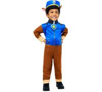 Rubies Official Paw Patrol Chase Toddler Costume, Kids Fancy Dress, Size Age 3-4 Years Halloween
