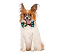 Rubie's Pet Bowtie, Large/X-Large Official Rubie s Polka Dot Bowtie Pets Costume Accessory Size Large X Large, Multicolor, XL UK Halloween Halloween