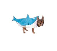 Rubie's 580080X Official Shark Pet Dog Costume, Blue/White, X-Large