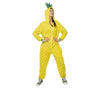 Rubies Pineapple Costume for Adults, Unisex, One Size, Jumpsuit with Hood, Original Halloween, Carnival, Parties, Stag Party, Cosplay and Birthday.