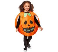 Rubies Official Toddler Pumpkin Costume, Kids Fancy Dress, Size Age 3-4 Years Halloween