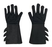 RUBIES R2000940 Paire de Gants Batman pour Enfant Mask/Costume Accessory, Black