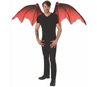 Rubies Red Mechanical Devil Wings for Adults, Unisex No Size