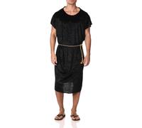 Rubies Roman Black Tunic Costume for Adults Unisex Plus