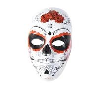 Rubies 's' - Mascara Skull Katrina with Rose Día de los Muertos s3186, One Size