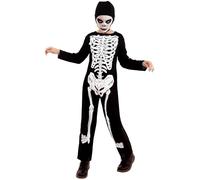 Rubie's Kids Skeleton Fancy Dress S8516XS000 - Multicolor Halloween Costume Age 5-7