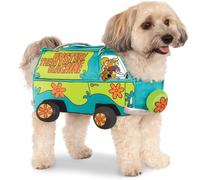 Dog Mystery Machine Scooby Doo Pet Novelty Fancy Dress Halloween Funny Costume