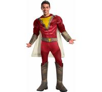 Rubies Shazam Muscle Superhero Movie Deluxe Adult Mens Halloween Costume 700799