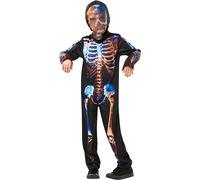 Rubie's Skeleton Glow In The Dark Child's Halloween Fancy Dress