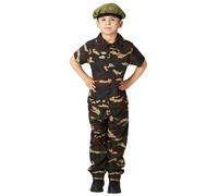 Rubies - Soldier - Childrens Fancy Dress Costume - Large - 128cm - Age 7-8 Halloween