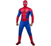 Rubies Official Brand New Day Spider-Man Delux Costume, Adult Fancy Dress, Mens, Size Medium