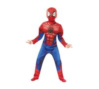 Rubie's Official Marvel Spider-Man Deluxe Childs Costume, Kids Superhero Fancy Dress