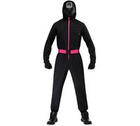 Rubies Official Squid Game Supervisor Deluxe Adult Costume, Adult Fancy Dress, Size Extra Large