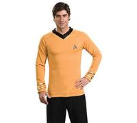 Rubie's Star Trek Classic Deluxe Gold Shirt Fancy Dress (XL)