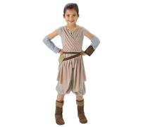 Deluxe Rey Costume From Star Wars The Force Awakens Rubies Multi M