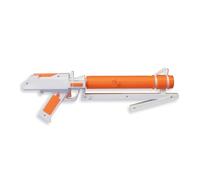 Rubies Star Wars Clone Trooper Blaster Toy Weapon White and Orange | Ideal for completing your Clone Trooper look at Halloween, Book Day, or any Star Wars themed party