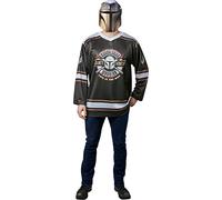Rubie's Star Wars Mandalorian Hockey Jersey and Mask Halloween Costume Cosplay Size Mens MEDIUM