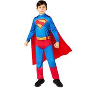 Rubies Official DC Superman Costume, Kids Superhero Fancy Dress, Size 7-8 Years