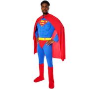 Rubies Superman Deluxe Mens 3D Muscle Chest Medium