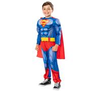 Rubies Superman Padded Suit W Cape Custom 122-128 Cm