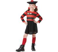 Rubies Official Beano Minnie the Minx, Child Costume, Book Week Character - Age 9-10, Height 140 cm Halloween