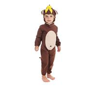 Rubies Toddler Brown Monkey Costume Set - Charming Design, Perfect for Birthdays, Halloween, Dress-Up Parties, & More Halloween