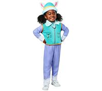 Rubies Toddler Paw Patrol Everest Costume Jumpsuit, Headpiece and Puppy Pack for Themed Parties and Halloween, as Pictured, 4T