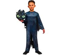 Rubies Official How To Train Your Dragon, Classic Toothless Child Costume, Kids Fancy Dress, Size Age 9-10 Years
