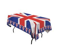Rubie's Union Jack Flag British Royal Tablecloth, Party Decoration