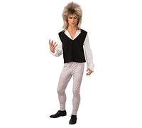 Rubies Unique Men's Black & White Goblin Overlord Costume Set (Standard Size) - Perfect for Halloween, Cosplay Events, Themed Parties, Fairytale & Stories Halloween
