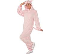 Rubie's Unisex-Adult's Opus Collection Comfy Wear Pig Costume, Pink, S-M