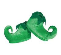 Rubies Unisex Deluxe Green Elf Shoes for Adults