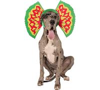 Rubie's Universal Jurassic Park 30th Anniversary Dilophosaurus Gills Pet Headpiece, As Shown, Medium/Large