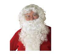 Rubie's Value Santa Beard And Wig Set, White, One Size