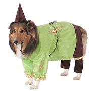 Rubie's Wizard of Oz Pet Costume, Large, Scarecrow, Brown/Green