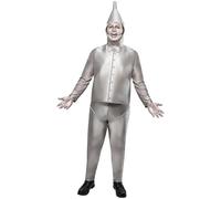 Rubies Wizard Of Oz Tin Man Costume, Silver Metallic, PLUS