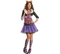 Rubie's Wolf Fancy Dress Costume Monster High Clawdeen Adult Medium