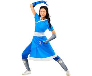 Rubie's womens Avatar: the Last Airbender Katara Costume Jumpsuit With Attached Dress