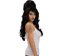 Rubies Official Amy Winehouse Rehab Costume Wig, Adult Fancy Dress Accessory (P
